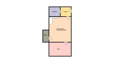 Pronájem krásného bytu 2+kk/balkon/garážové stání/sklep, 49,1 m2, ul. Žižkova, Horoměřice.
