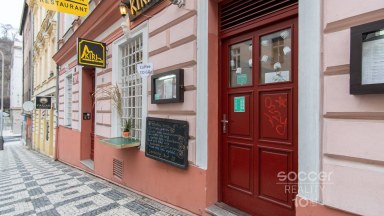 Pronájem  dvou patrové restaurace s barem, ul. Jeronýmova, Praha 3.