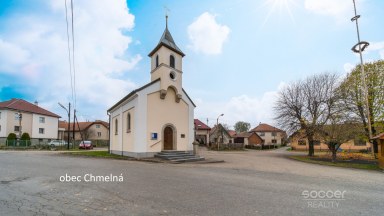 Prodej stavebního pozemku 946 m2, obec Chmelná, okres Benešov