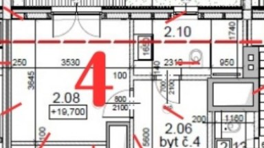 Pronájem krásného bytu 3+kk/T , 65 m2, Praha 5 - Košíře, Na Zámyšli