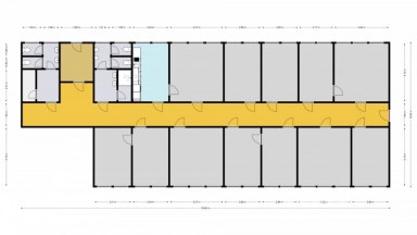 Pronájem nově zrekonstruované kanceláře, 14 m2, Praha 10 - Dolní Měcholupy, Ke Kablu