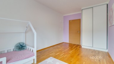 Pronájem krásného bytu 3+kk/terasa/balkon/2x GS, 89/66/10 m2, ul. Harlacherova, Praha 10 - Záběhlice