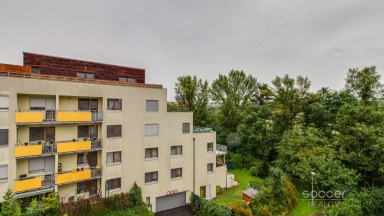 Pronájem krásného bytu 3+kk/terasa/balkon/2x GS, 89/66/10 m2, ul. Harlacherova, Praha 10 - Záběhlice