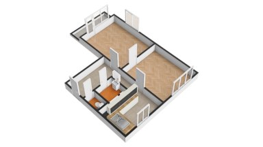 Pronájem krásného bytu 2+1/B/S, 53 m2, Praha 3 - Žižkov, Pod Lipami