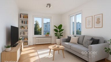 Pronájem krásného bytu 2+1/B/S, 53 m2, Praha 3 - Žižkov, Pod Lipami