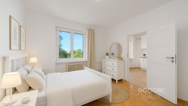Pronájem krásného bytu 2+1/B/S, 53 m2, Praha 3 - Žižkov, Pod Lipami