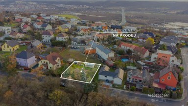 Prodej stavebního pozemku 399 m²,  Praha 5, Radotín, ul. Otěšínská.