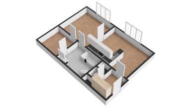 Pronájem bytu 2+kk, 51 m2, Praha 3 - Žižkov, ul. Jeseniova.
