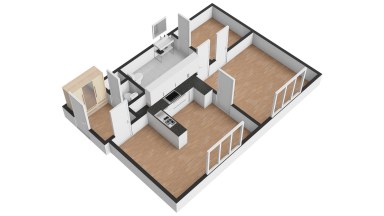 Pronájem bytu 2+kk, 51 m2, Praha 3 - Žižkov, ul. Jeseniova.