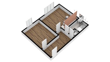 Pronájem bytu 2+kk, 50 m2, Praha 3 - Žižkov, ul. Jeseniova.