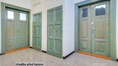 Pronájem bytu 2+kk+ komora, 33 m2, Kostelec nad Labem, ulice T. G. Masaryka