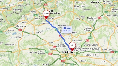 Prodej stavebního pozemku 800 m², obec Oparno, okres Litoměřice.