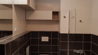Pronájem novostavby bytu 2 + kk/B/S v Praze 13 - Stodůlky, ulice Klementova.