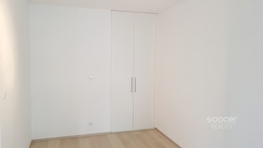 Pronájem novostavby bytu 2 + kk/B/S v Praze 13 - Stodůlky, ulice Klementova.