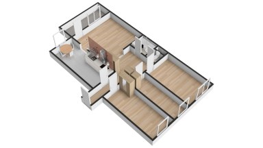 Pronájem bytu 4+1/L, 80 m2, Praha 4  - Háje, Hekrova