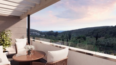 Prodej 2ložnicového apartmánu – Marbella / Casares Costa – Bliss Homes.
