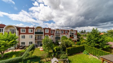 Prodej bytu 1+kk, 34,13 m² – Vestec u Prahy, ul. Okružní