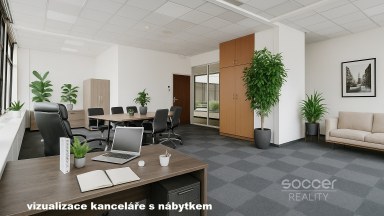 Pronájem kanceláře 66,4 m2 ulice Sokolovská