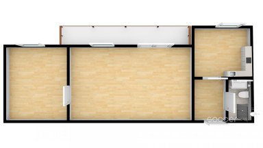 Byt 2+kk/terasa/garážové stání, 52 + 12 m2 na Praze 9 – Horní Počernice, ul. V Javorech na pronájem.