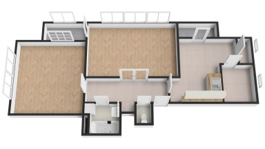 Prodej bytu 2+1/2xL 74,8 m2, ulice Patočkova, Praha 6 - Střešovice. 