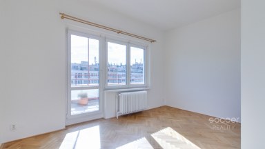 Prodej bytu 3+1, 87,5 m2 + 48,8 m2 terasy, ulice Patočkova, Praha 6 - Střešovice.