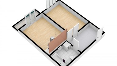 Pronájem bytu 2+KK/B, 42m2, Praha 7 - Holešovice, ul. V Závětří.