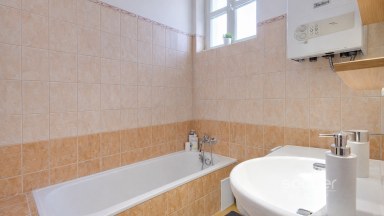 Pronájem bytu 3+kk/zahrádka/sklep, 62,3 + 34,5 + 3 m² – Brandýs nad Labem, ul. Na Kopečku