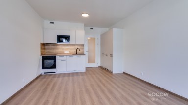 Pronájem bytu 1+kk/L/G, 32 m2, ul. Poděbradská, Praha 9 - Hloubětín.