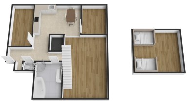 Jedinečný mezonet v rodinném domě v žádané čtvrti Mladé Boleslavi.