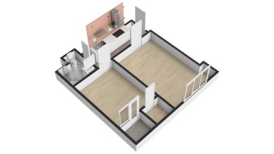 Prodej bytu 2+1, 42 m2, ulice Jeseniova, Praha 3 - Žižkov. 