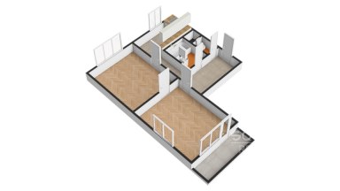 Pronájem bytu 2+1/B/S, 53 m2, Praha 3 - Žižkov, ul. Pod Lipami.
