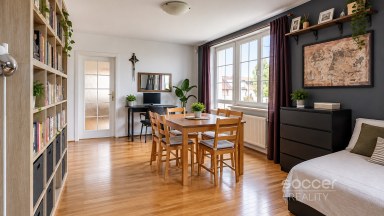 Pronájem bytu 2+1, cca 70 m² s terasou – Praha 9, Habartická.